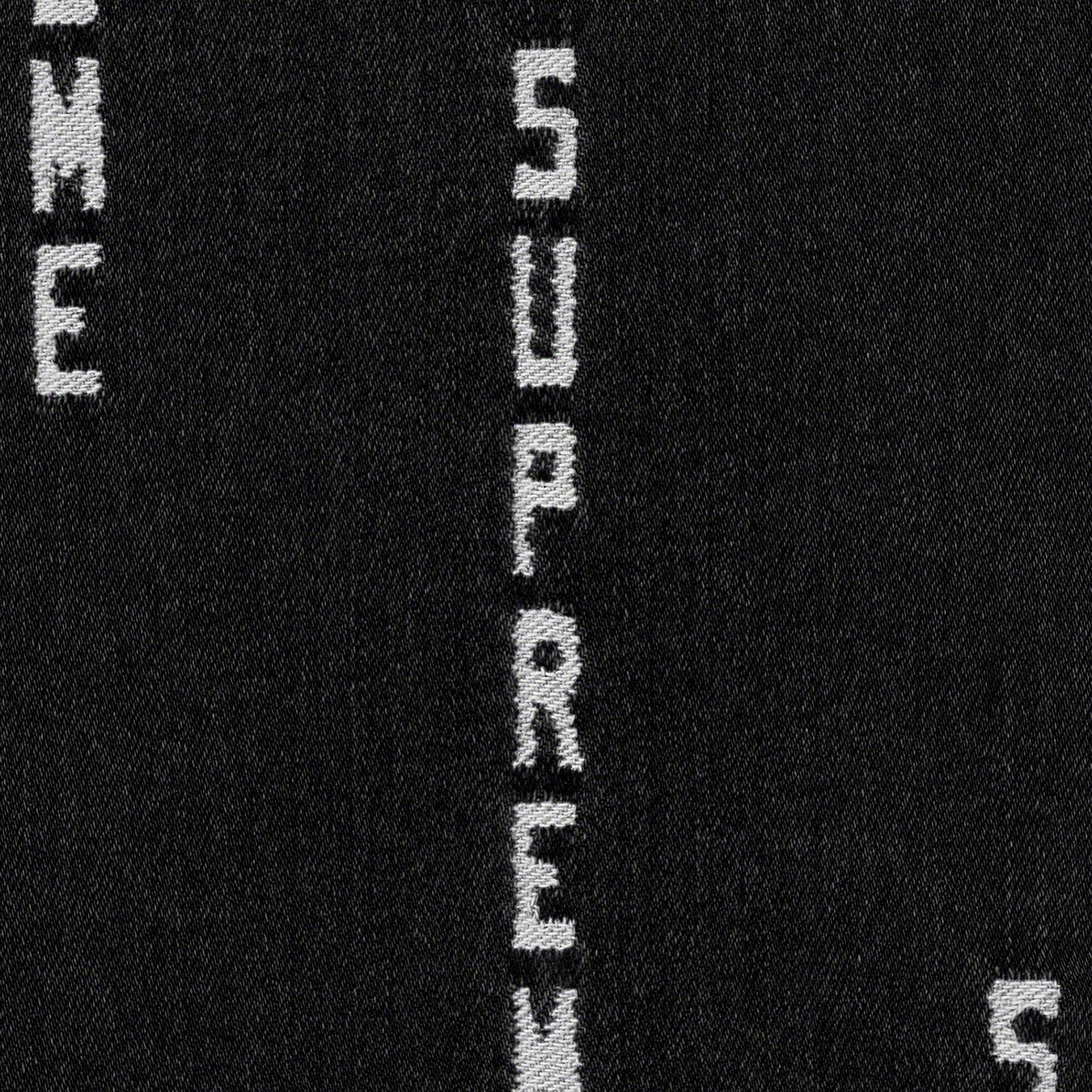 Logo Stripe Jacquard Denim Shirt view 4